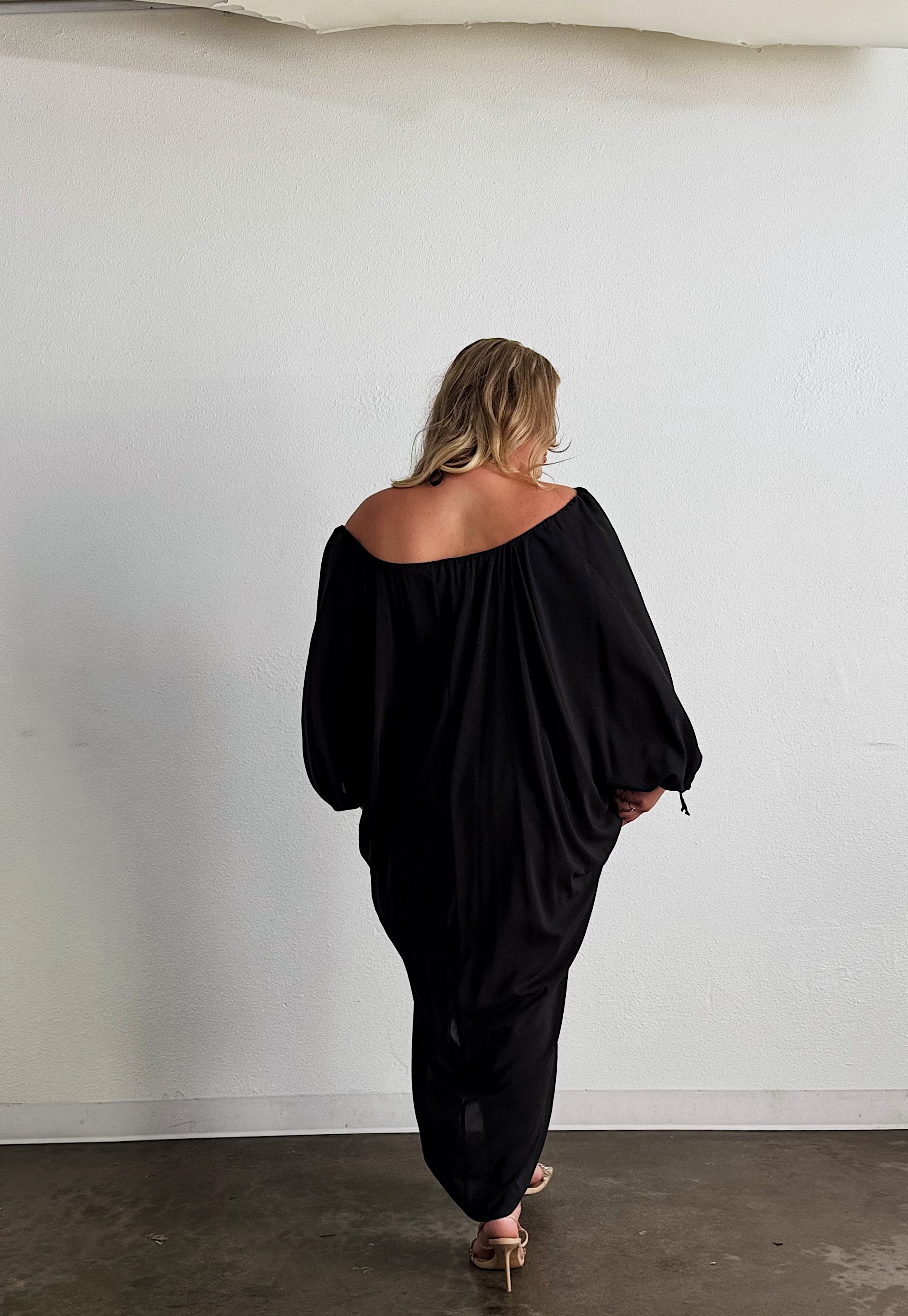 Maxine Kaftan- Black