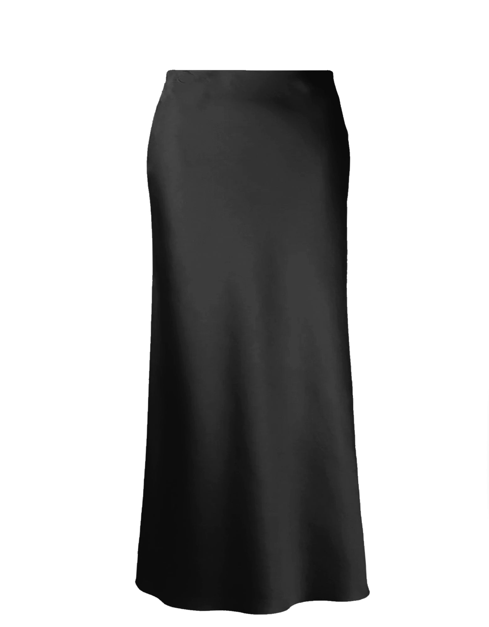 Eudora Maxi Bias Slip Skirt- Black - Designed to fit the "True Size Majority" 10+