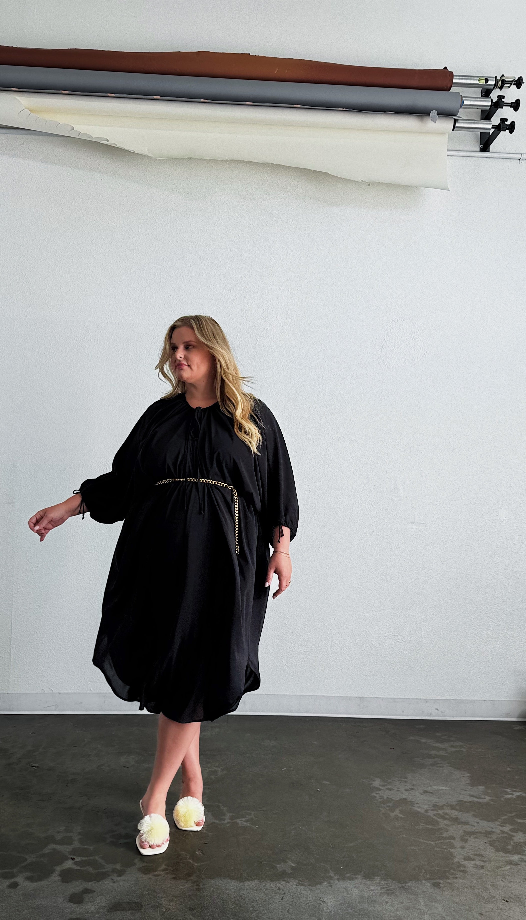 Maxine Kaftan- Black