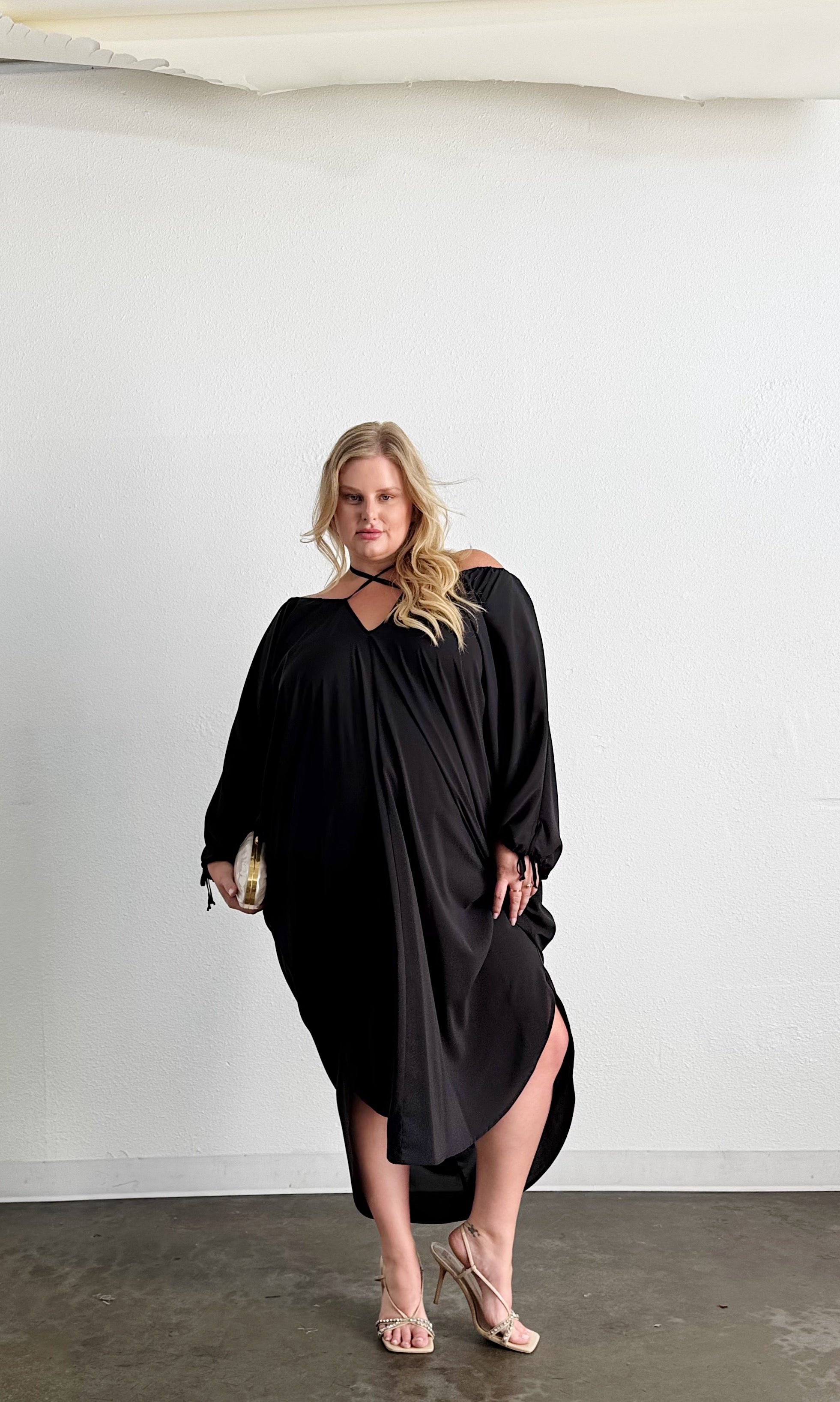Maxine Kaftan- Black