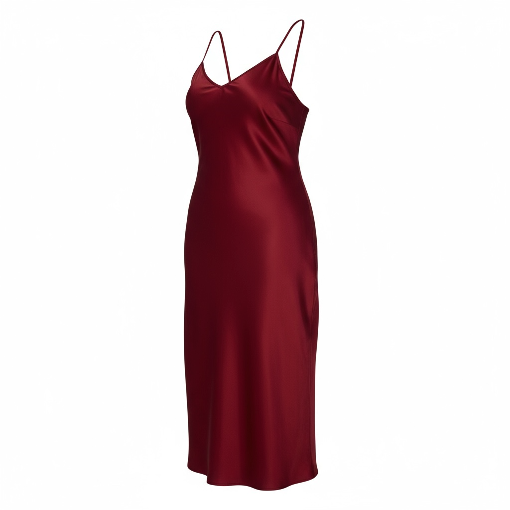 The Cabaret Slip Dress- Wine
