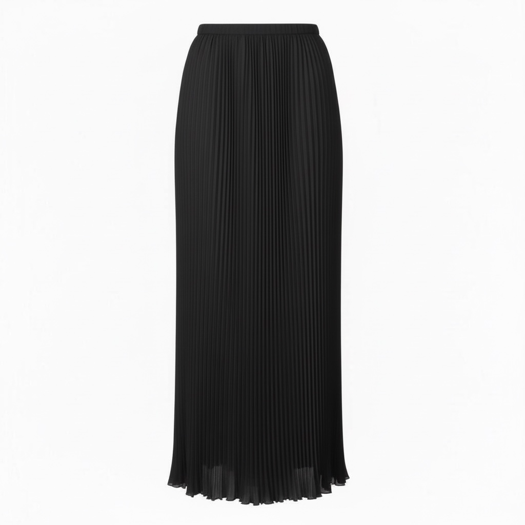 Rue Pleated Skirt- Black