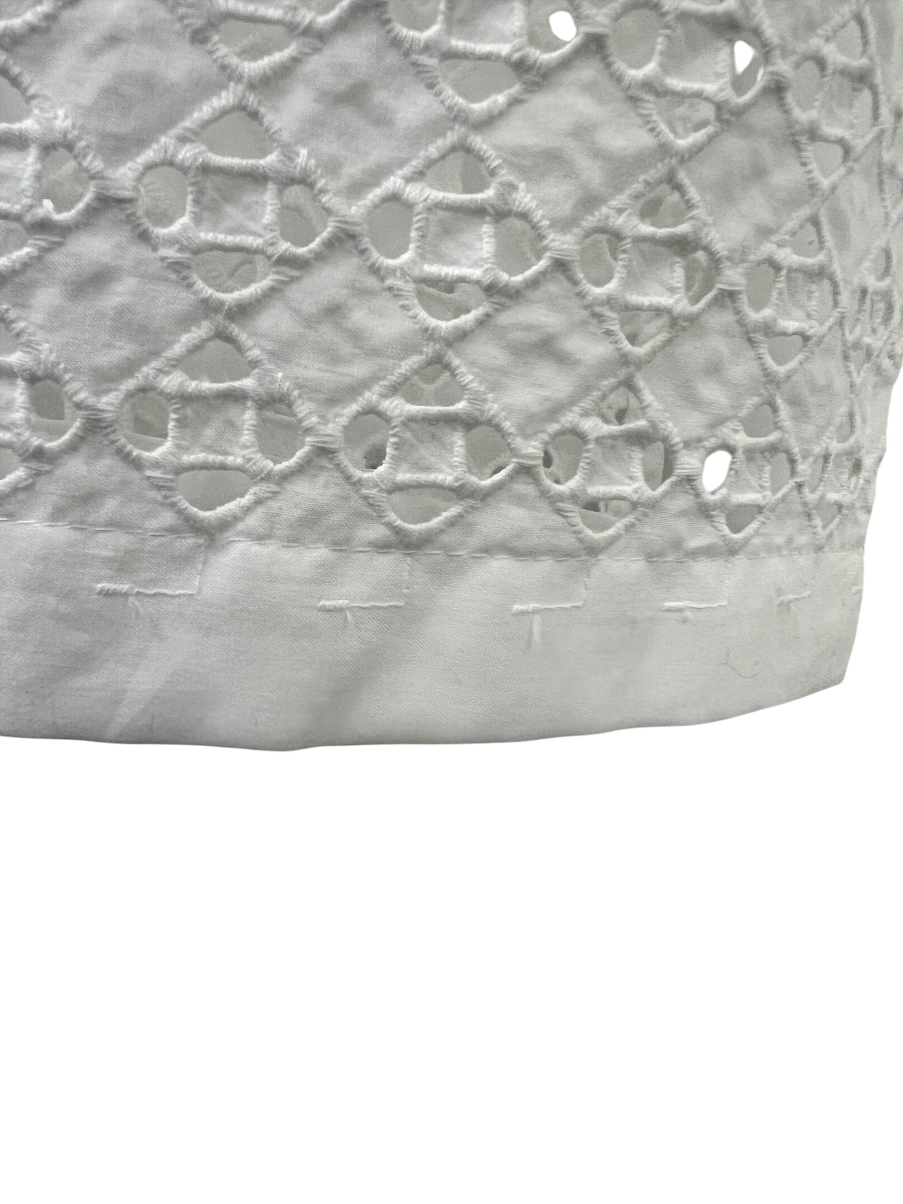 Talitha Dress- Lace Eyelet — detail, fabric