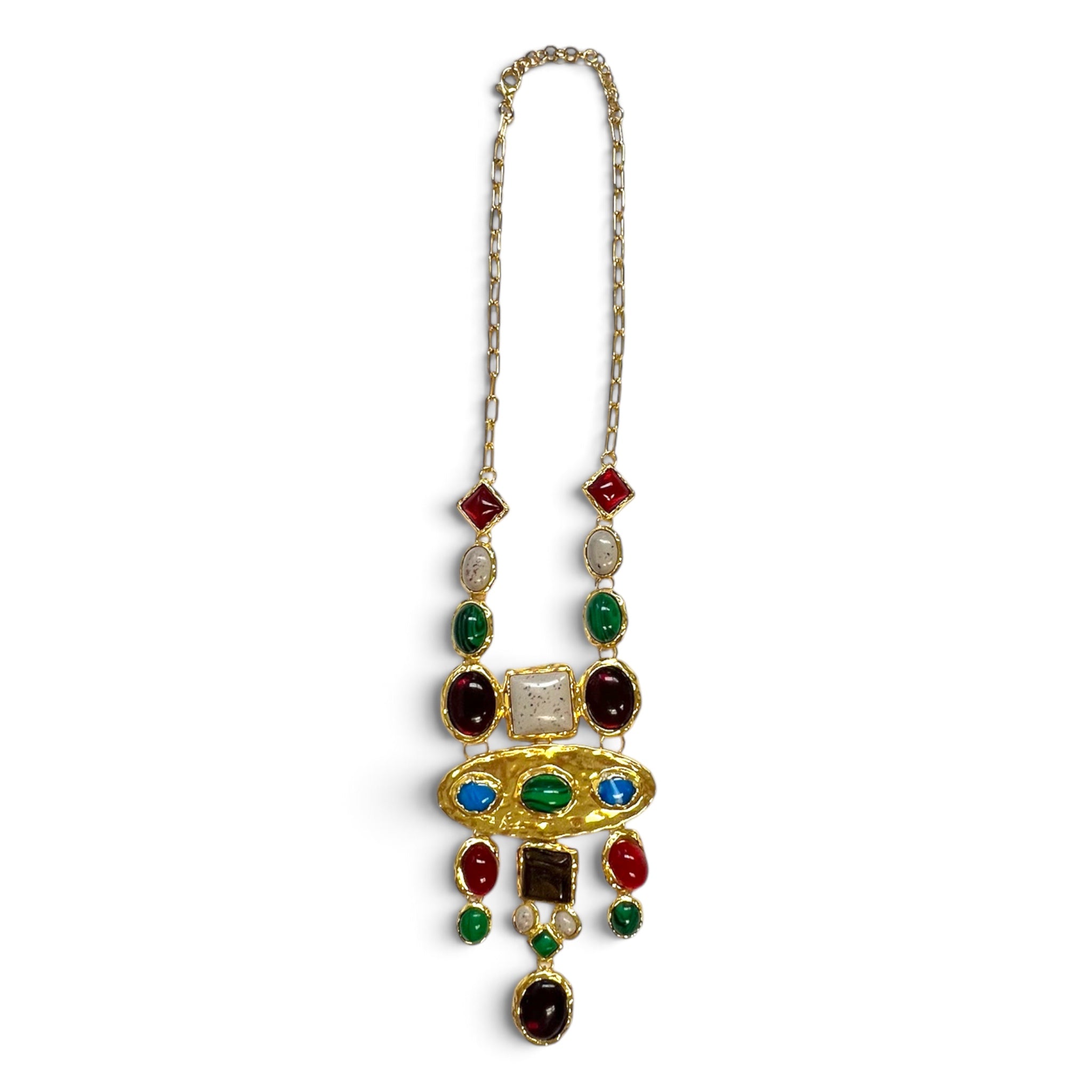 Baroque Gemstone Necklace