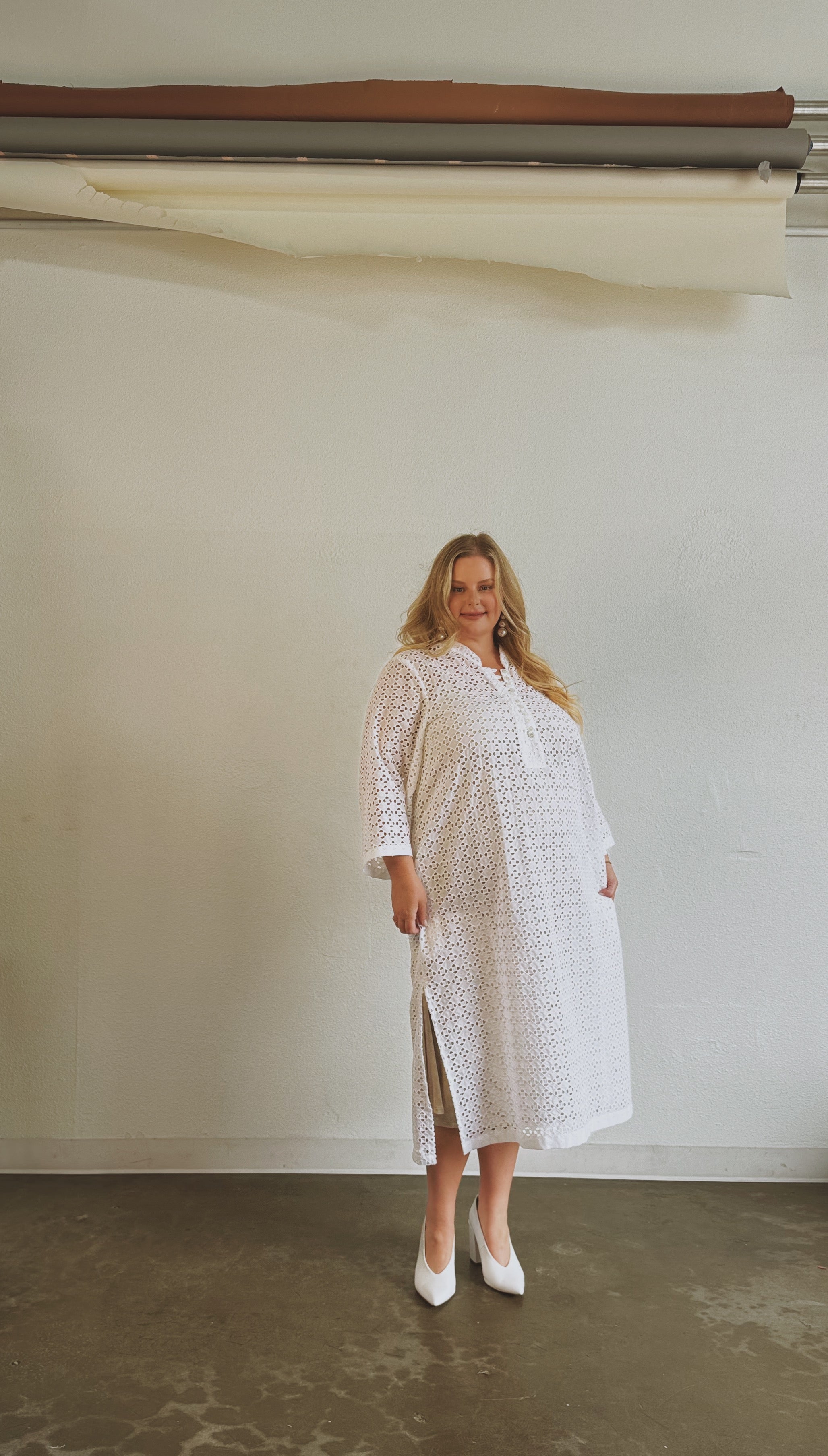 Talitha Dress- Lace Eyelet