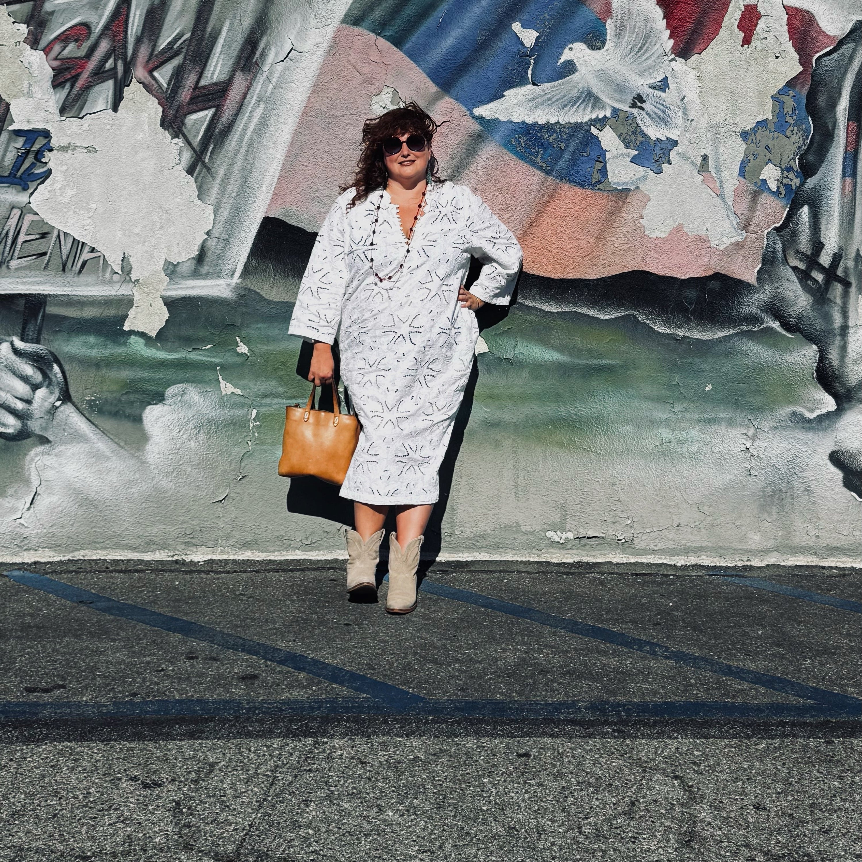 Talitha Dress- White Eyelet