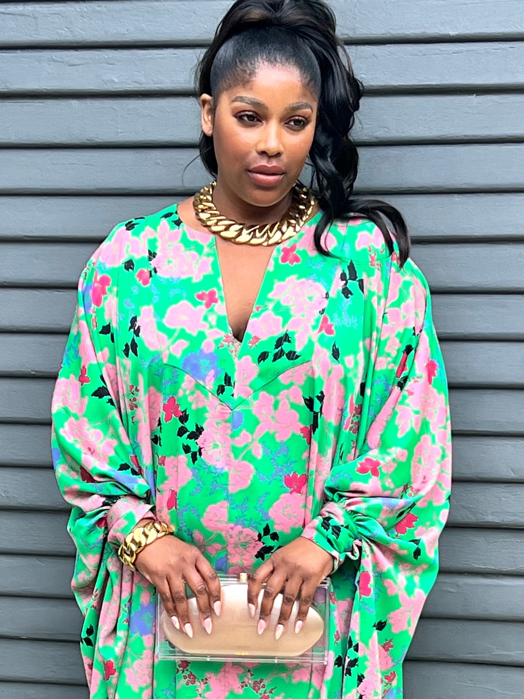 Kaftan midi on sale