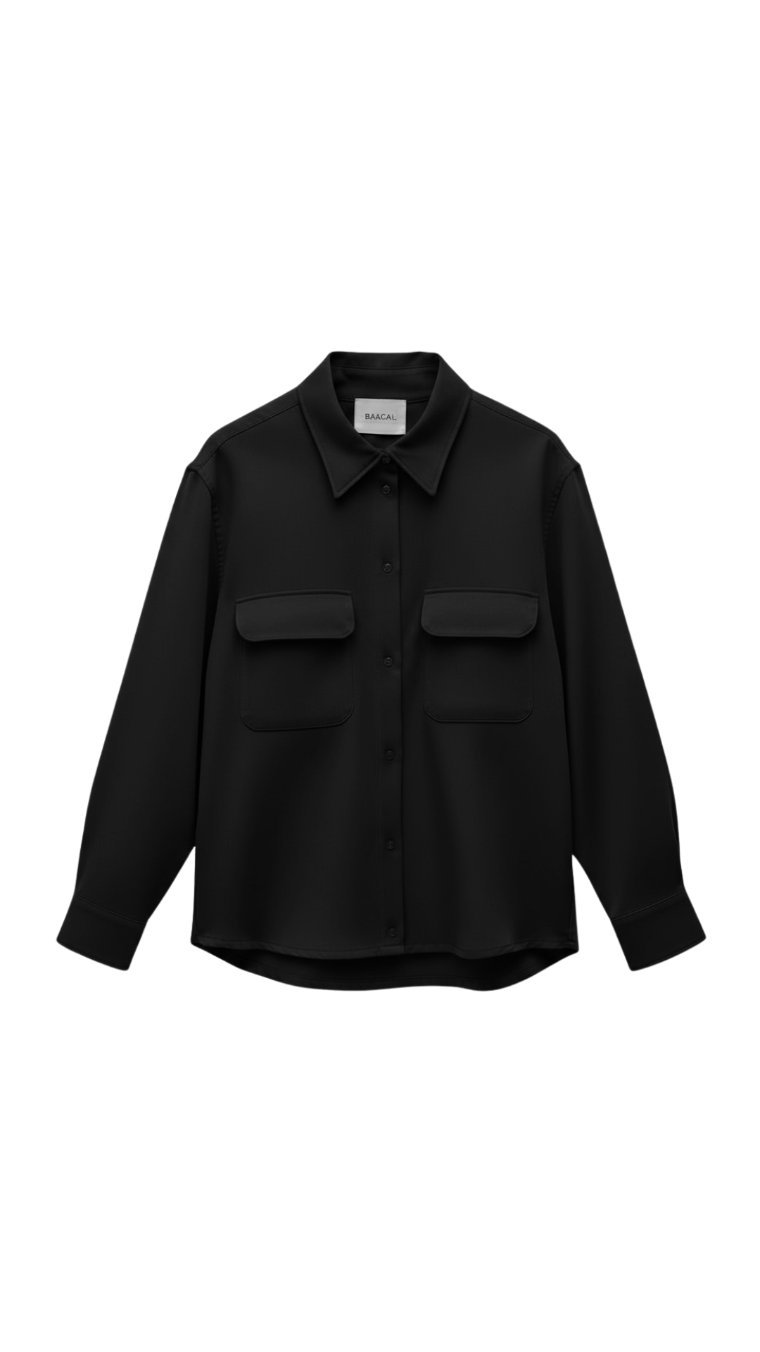 The Payton Shirt Jacket - Classic Black