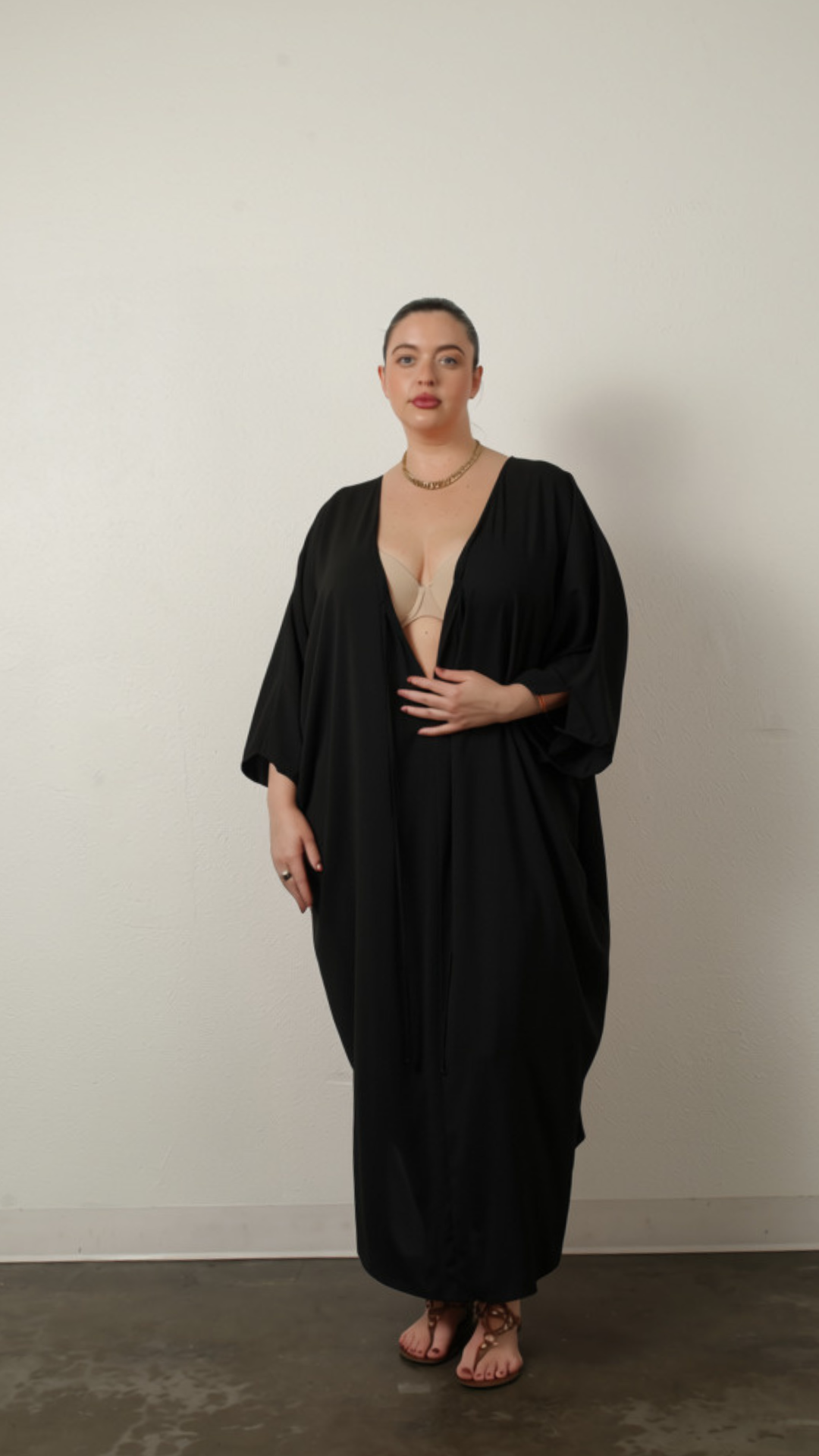 Maxine Kaftan- Black