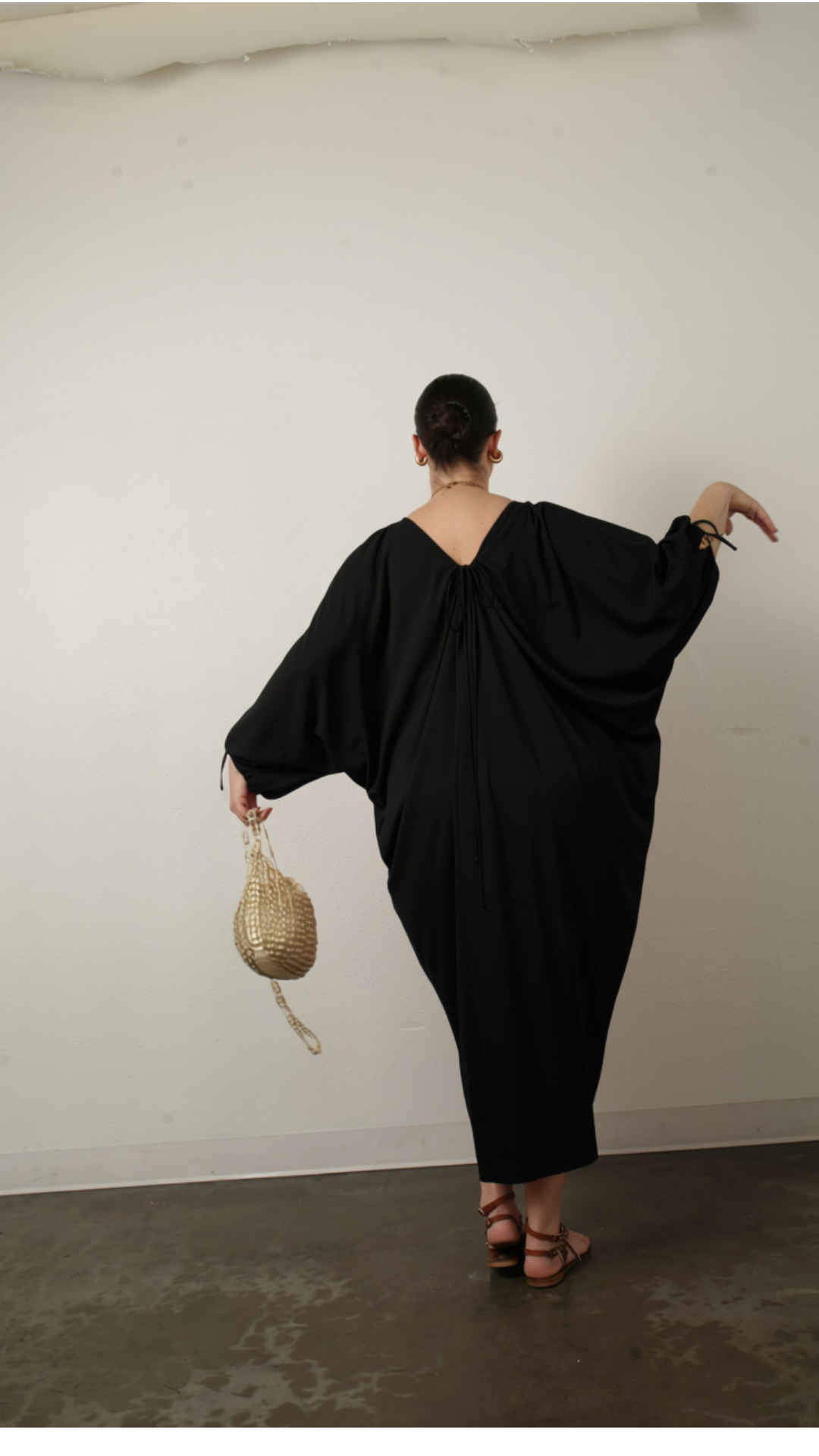 Maxine Kaftan- Black