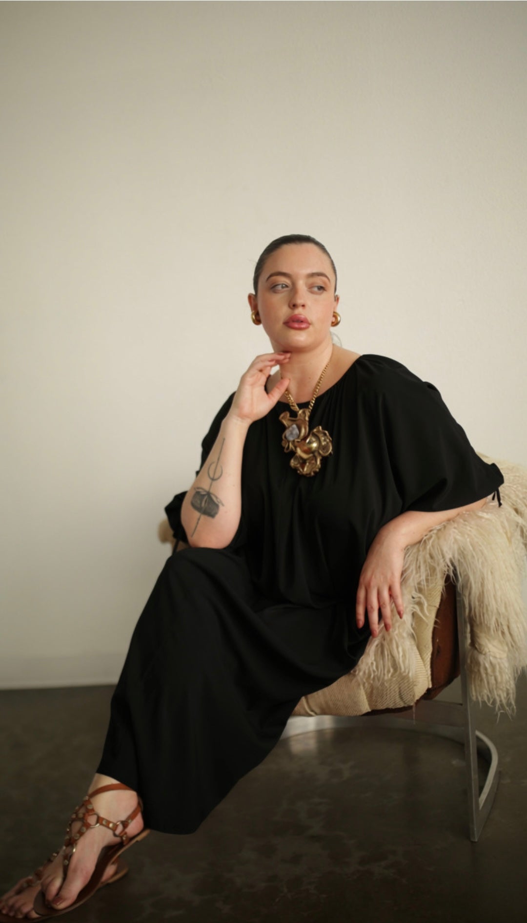 Maxine Kaftan- Black