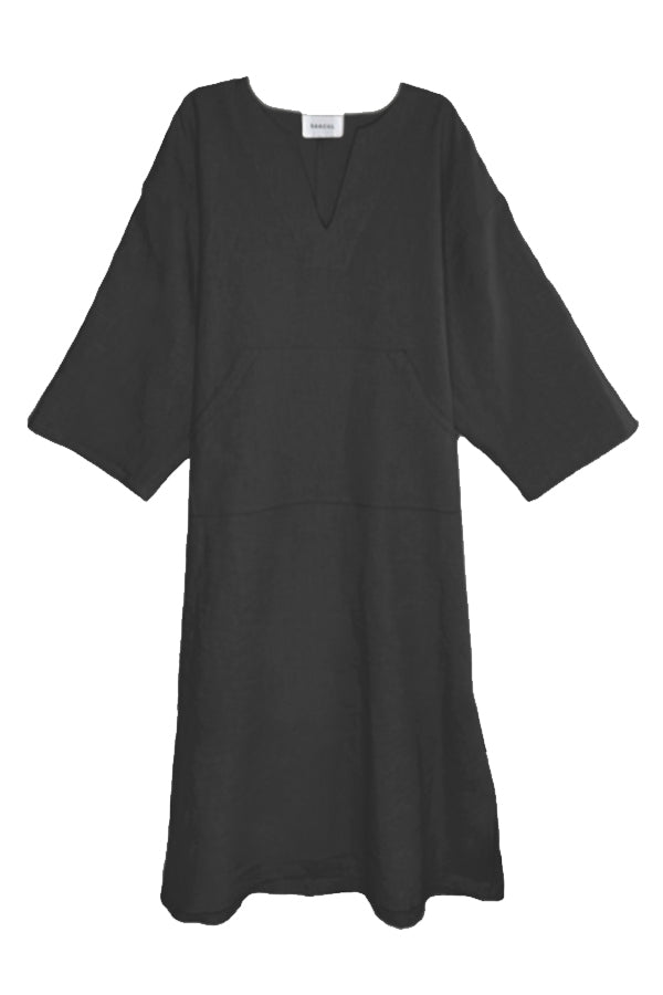 Black Jallaba Kaftan