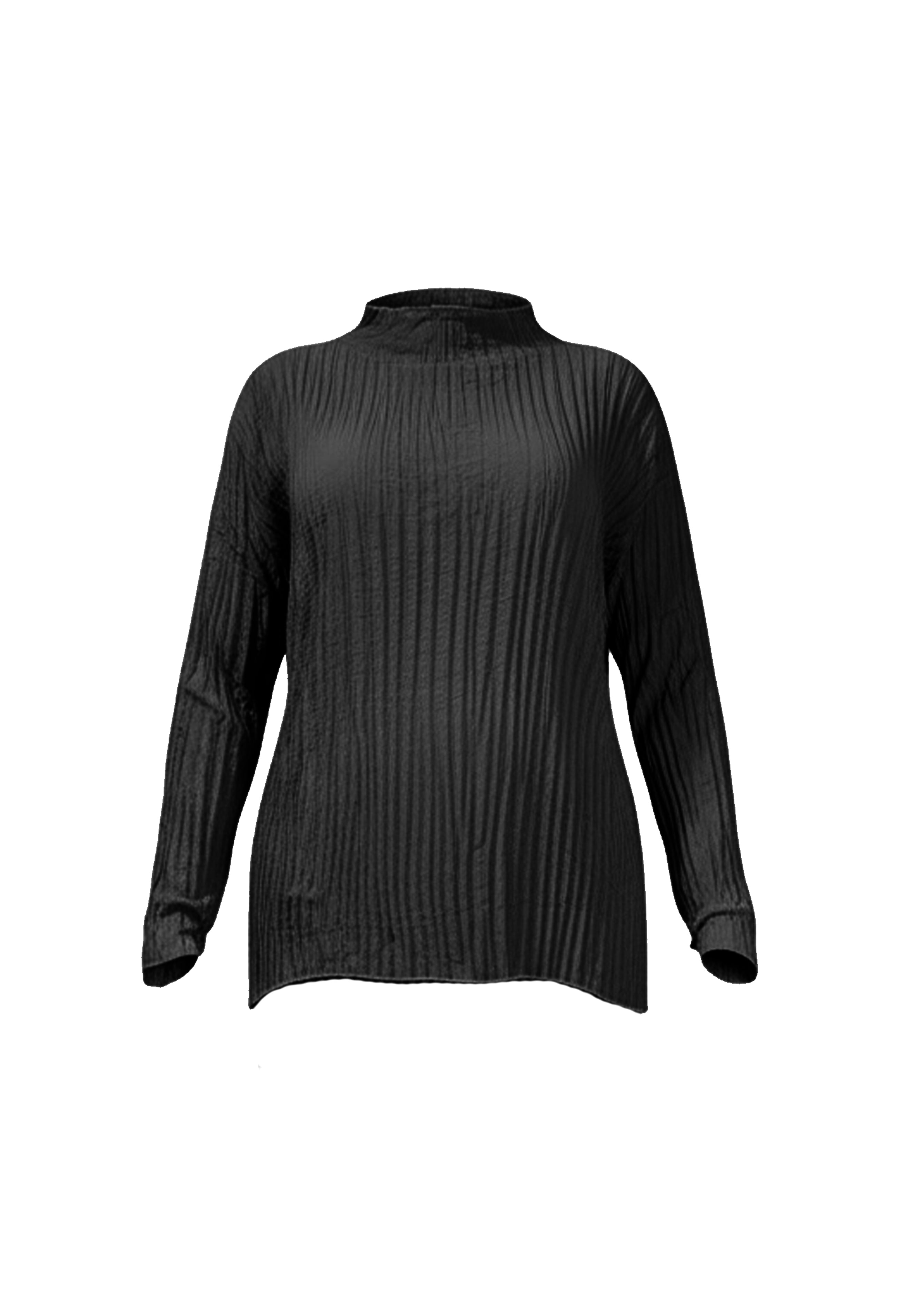 florentハイネックトップスblamink toga drawer iena Esme Pleated Funnel Neck Top- Coppen Blue – Baacal