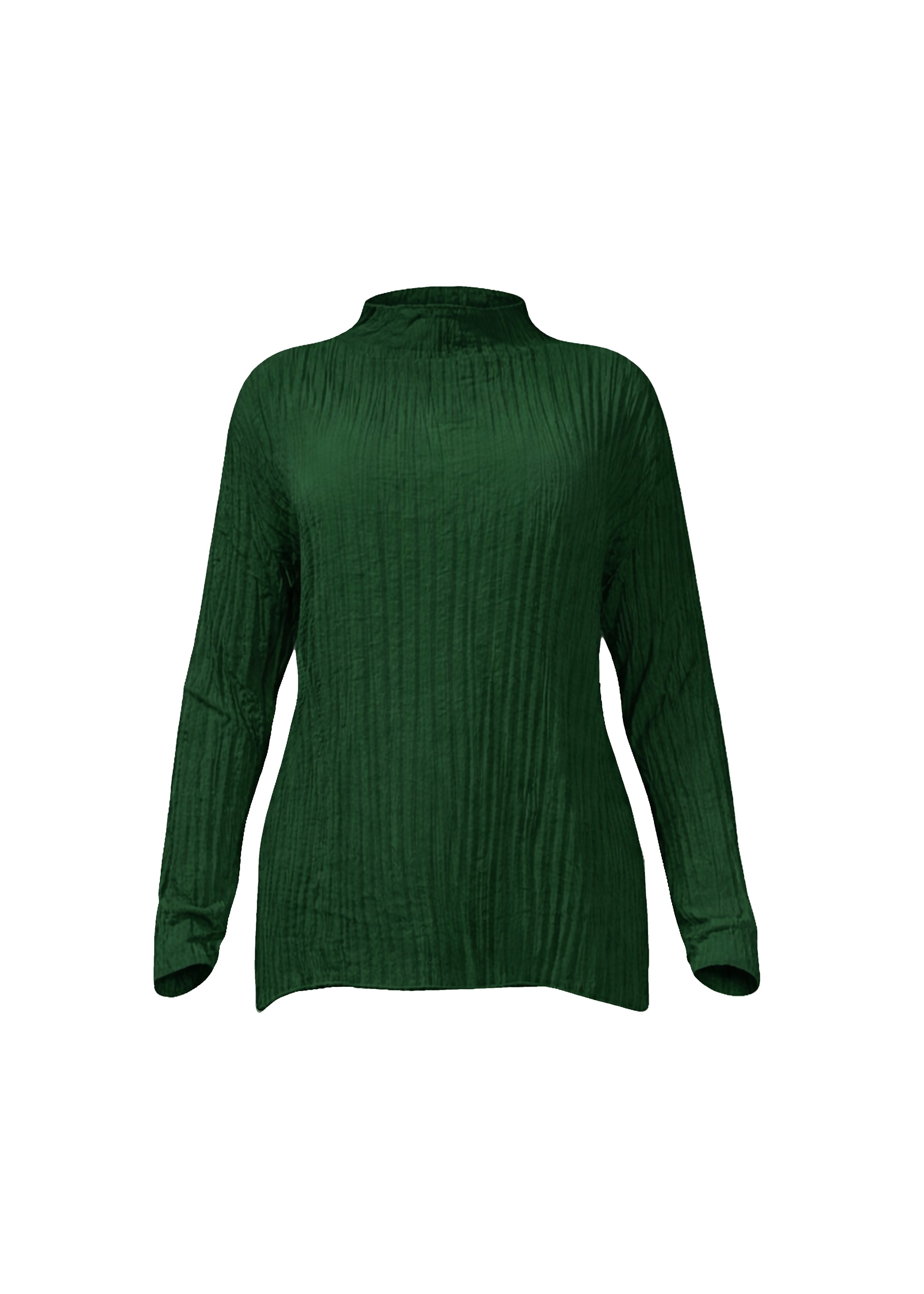 Esme pleated top flat green