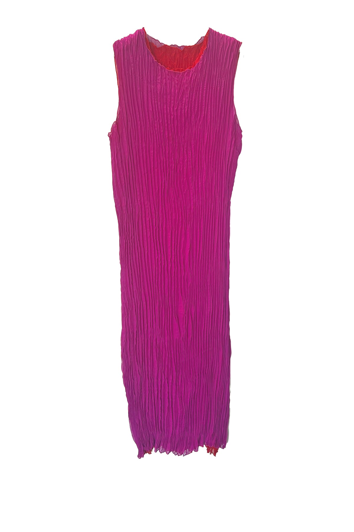 Pleated Maya and Jaya set- Red