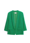 flat of green blazer