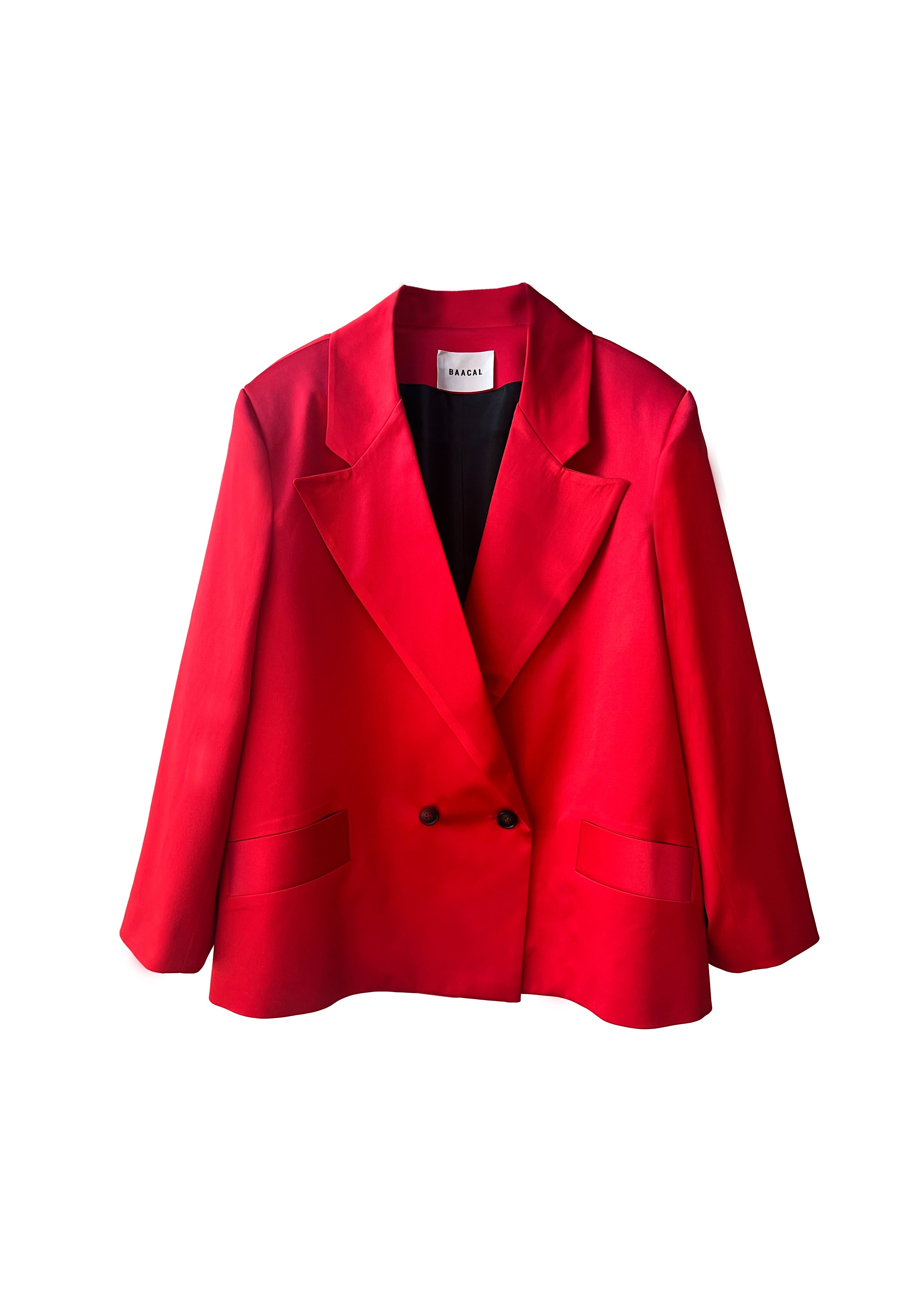 flat of red Lexi jacket