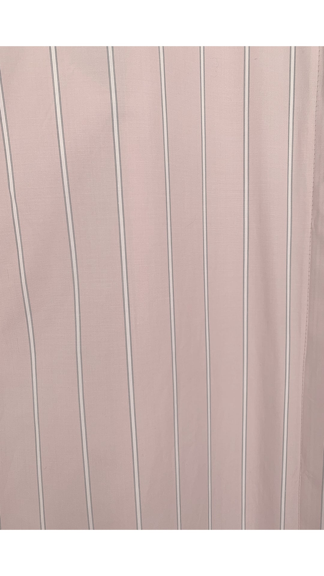 Mia Oversized Shirt Dress- Blush Stripe