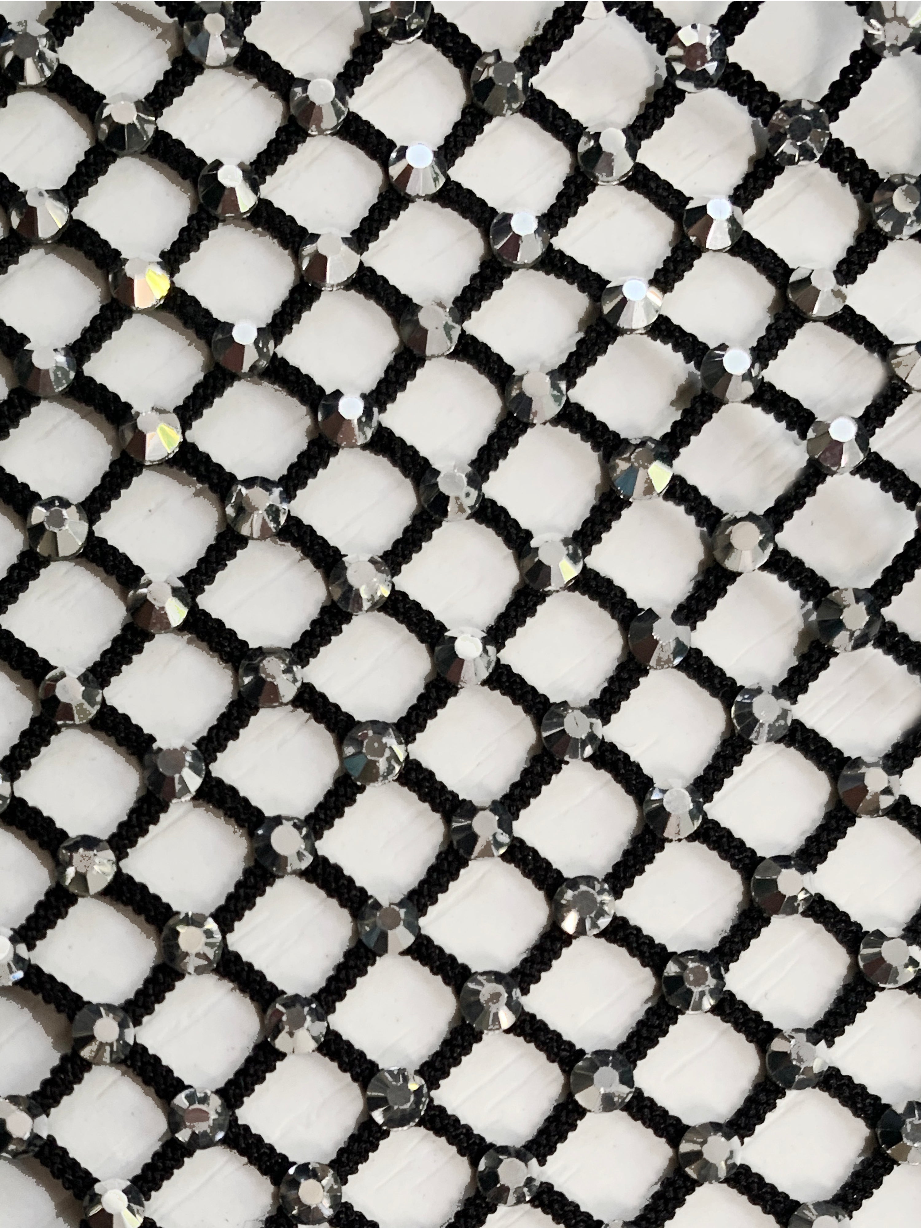 fabric detail of the mesh