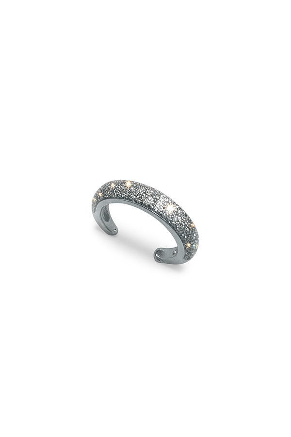 Slender Diamonette Ear Cuff- Platinum