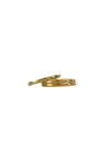 BAACAL thin gold plated stacking rings.