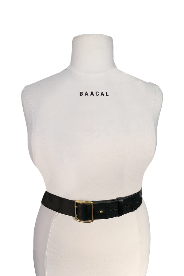 Buy Fancy Women Circle Leather Belt without Pin, No Holes Black Waist Belt  for Dress, Jeans, Blouse at