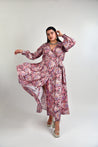 The Maxey Wrap Dress - Vintage Paisley Print - Size Inclusive - Plus Size Dress