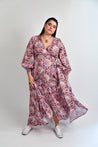 The Maxey Wrap Dress - Vintage Paisley Print