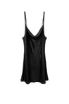 The "Tie Me Up" Bias Slip Dress - So many ways to wear this dress - sustainable wood pulp fabric - Black