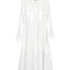 The New Waisted Shirtdress in White Linen